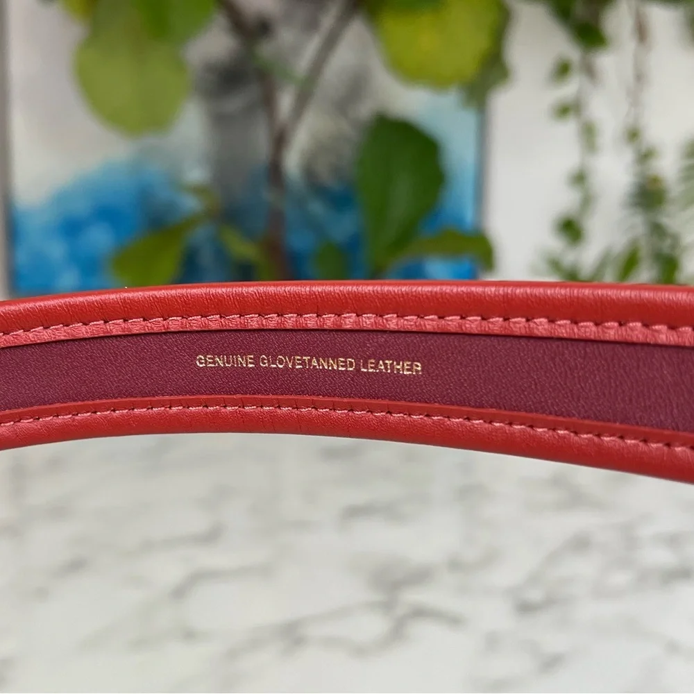 NWT Coach Ergo Shoulder Bag In Colorblock Wine Red Leather Brass Multi C5282_8